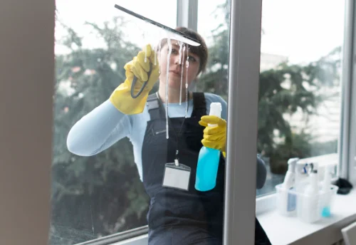Nettoyage de vitres intérieures et extérieures à Visker